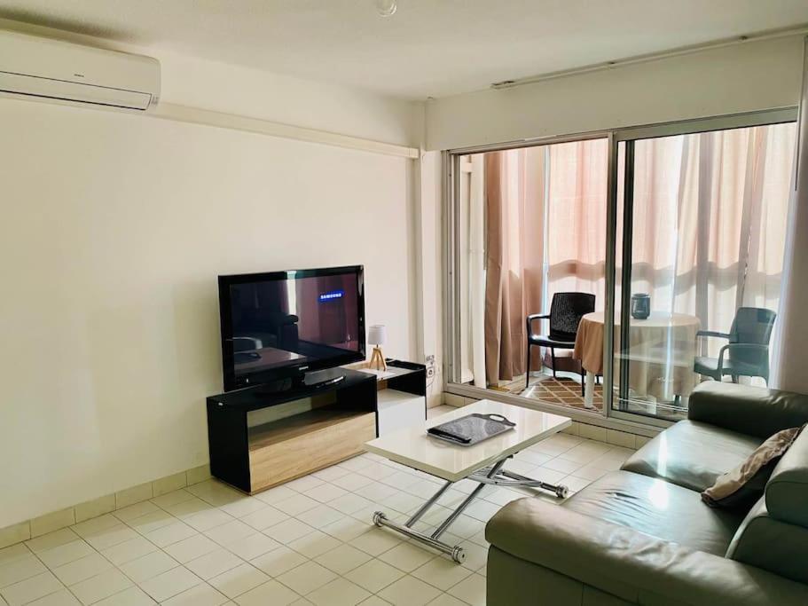"Beausoleil" T2 Lumineux, Parking, Clim, Wifi Apartment Sete Luaran gambar